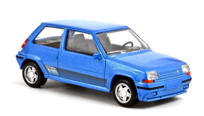 RENAULT SUPERCINQ GT TURBO BLEU NOREV 1/43°