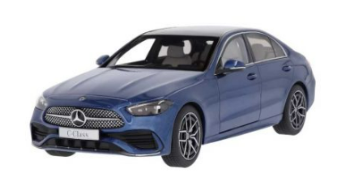 MERCEDES-BENZ CLASSE C BLEU NZG 1/18°