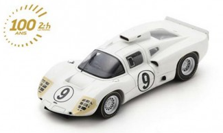 CHAPARRAL 2D N°9 24H LE MANS 1966 P.HILL - J.BONNIER SPARK 1/43°