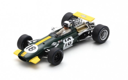 BRABHAM BT26 N°18 GP BELGIQUE 1968 JACK BRABHAM SPARK 1/43°