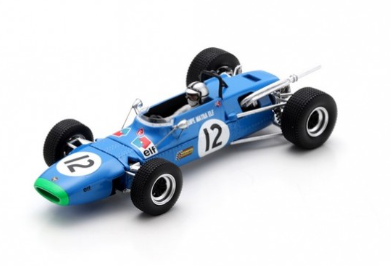 MATRA MS7 N°12 GP REIMS F2 1969 PEDRO RODRIGUEZ SPARK 1/43°