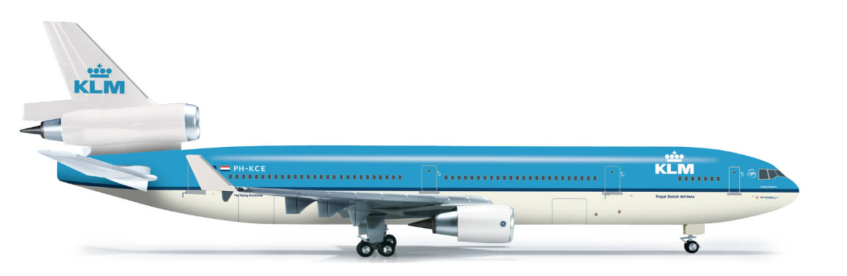 MCDONNELL DOUGLAS MD-11 KLM HERPA 1/200°