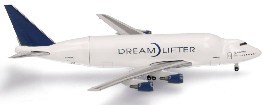 BOEING 747 LCF DREAMLIFTER HERPA 1/500°