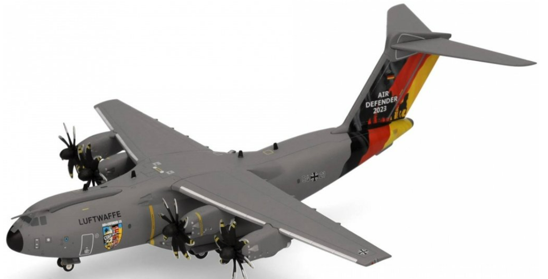 AIRBUS A400M ATLAS "AIR DEFENDER" LUFTWAFFE HERPA 1/200°