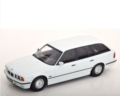 BMW 5-SERIES TOURING E34 BLANC TRIPLE 9 1/18°