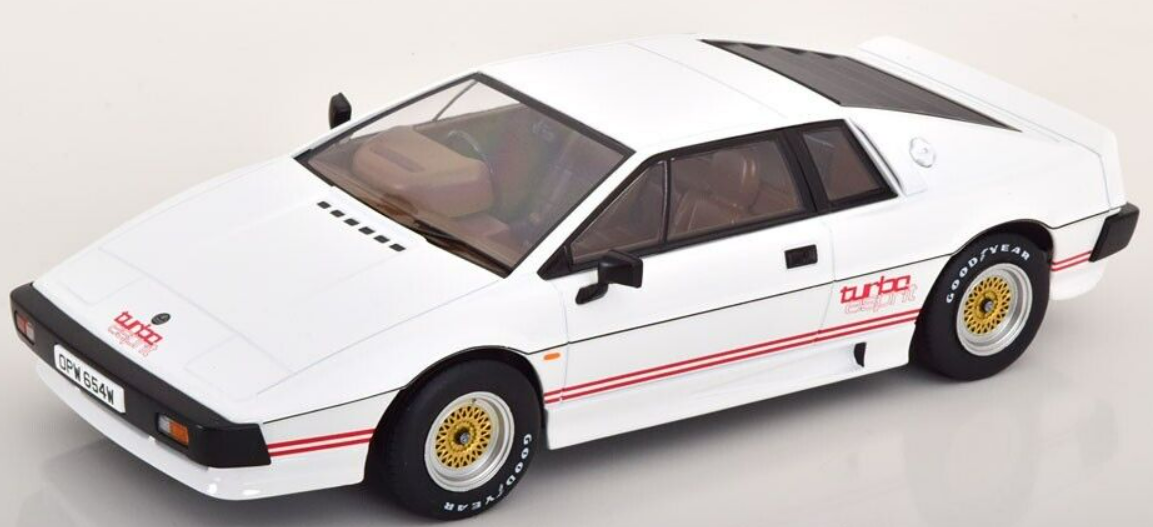 LOTUS ESPRIT TURBO BLANC KKSCALE 1/18°