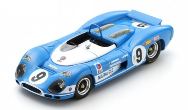 MARTRA MS 630-650 P.RODRIGUEZ - B.REDMAN 2ND 1000 KM PARIS 1969 SPARK 1/43°