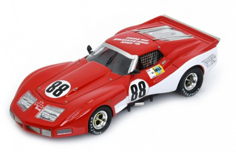 CHEVROLET CORVETTE C3 B.ADAM - D.ROWE - J.BIENVENUE 24H LE MANS 1980 SPARK 1/43°