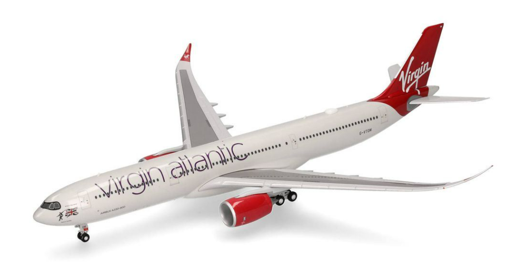 AIRBUS A330-900NEO VIRGIN ATLANTIC HERPA 1/200°