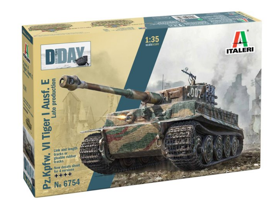 CHAR TIGRE 1 DDAY ITALERI