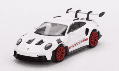 PORSCHE 911-992 GT3 RS BLANCHE 2024 MINI GT 1/64