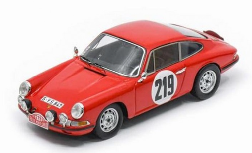 PORSCHE 911S 2.0L N°219 3e MONTE CARLO 1967