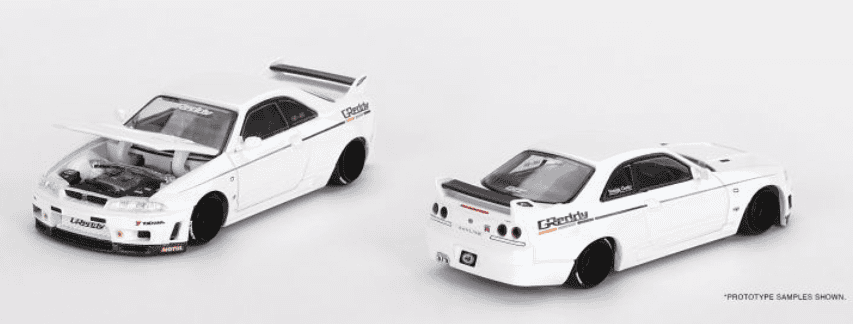 NISSAN SKYLINE GT-R (R33) GREDDY GR33 995 - KAIDO HOUSE MINI GT 1/64