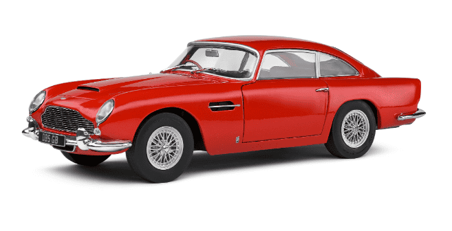 ASTON MARTIN DB5 RED SOLIDO 1/18°