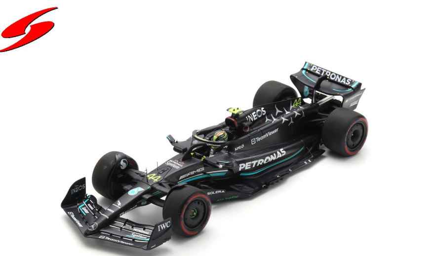 Mercedes-AMG Petronas F1 Team N°44 W14 E Performancce 3rd British GP 2023 Spark 1/18°