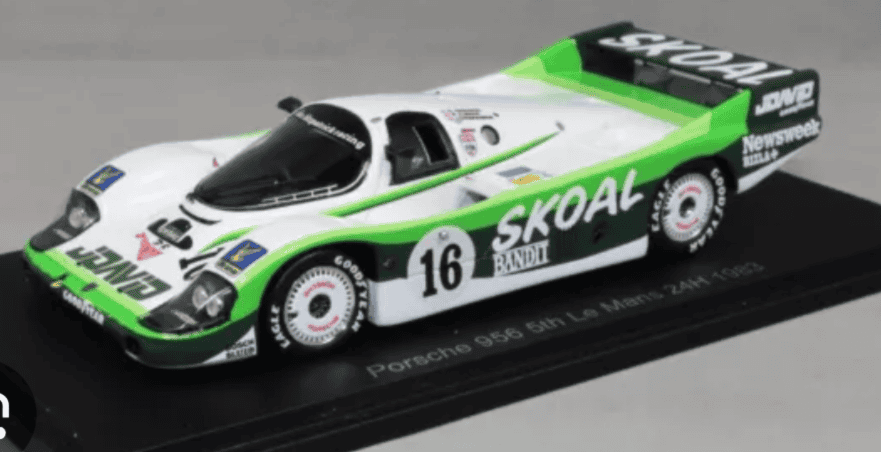 Spark Porsche 956 N°16 – 5e Aux 24H Du Mans 1983, échelle 1/43, Neuve