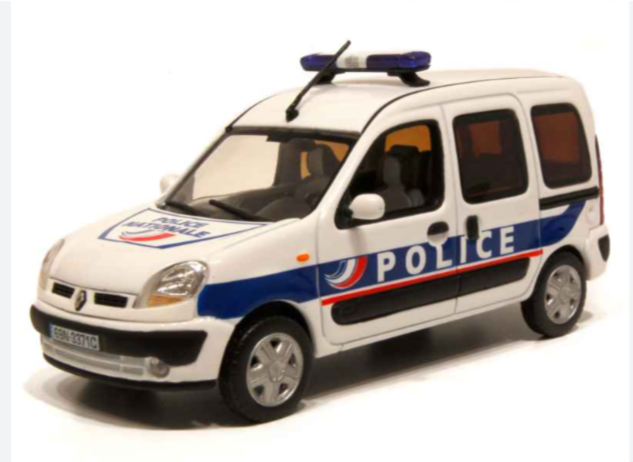 RENAULT KANGOO POLICE NATIONNALE NOREV 1/43°