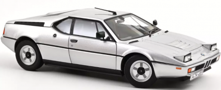 BMW M1 1980 GRIS ARGENT NOREV 1/18°