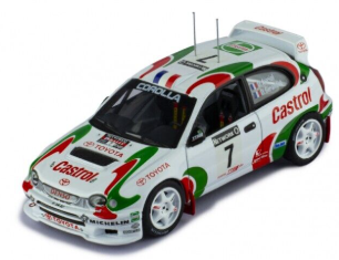 TOYOTA COROLLA WRC N°7 D.AURIOL RAC RALLY 1997 IXO 1/43°