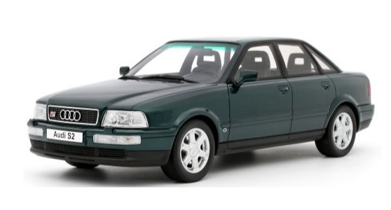 AUDI S2 1993 VERTE OTTOMOBLE 1/18°