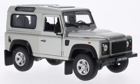 LAND ROVER DEFENDER 2005 GRIS WELLY 1/24°