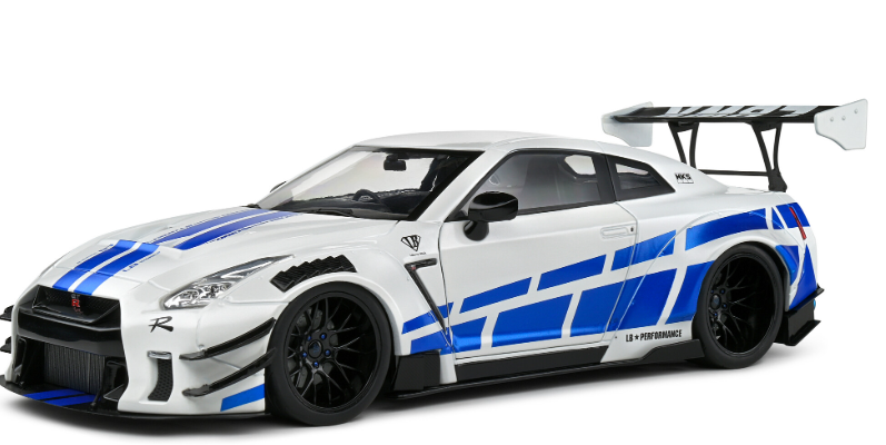 Nissan GT-R (R35) W 2.0 2024 SOLIDO 1/18