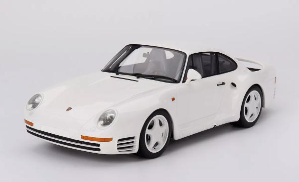 PORSCHE 959 BLANCHE TRUE SCALE 1/12°