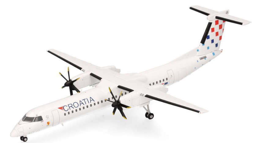 CROATIA AIRLINES BOMBARDIER Q400 9A CQE HERPA 1/200°