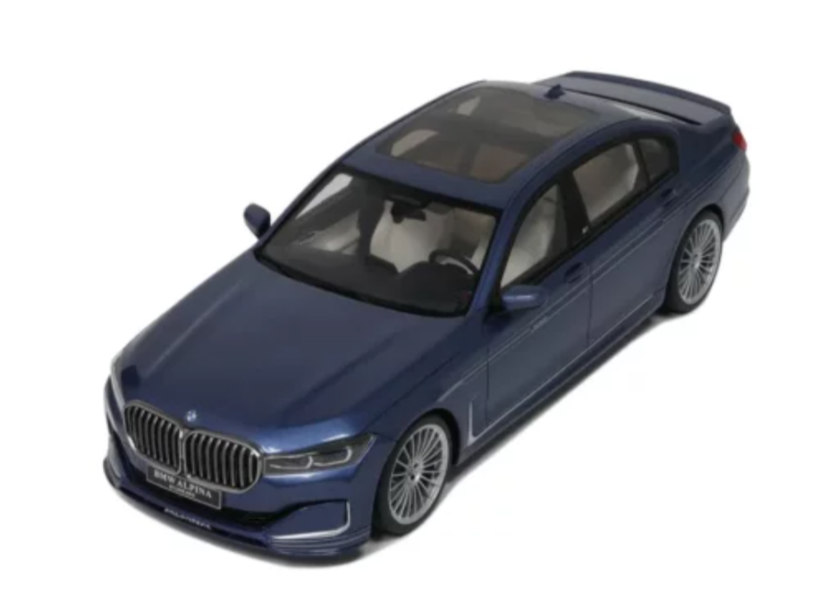 BMW ALPINA B7 BLEU 2022 GT SPIRIT 1/18°