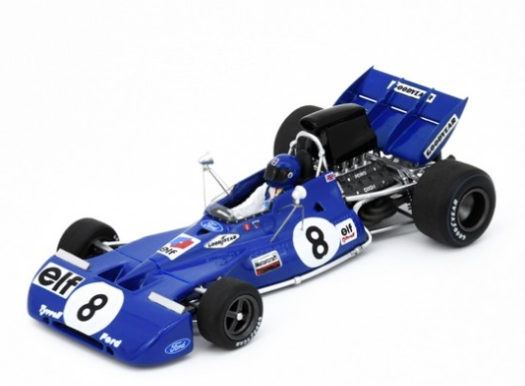 TYRRELL 004 FRENCH GP 1972 SPARK 1/43°