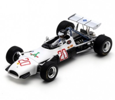 BRABHAM BT30 GP ALLEMAGNE 1969 SPARK 1/43°
