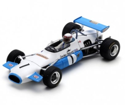BRABHAM BT30 N°1 WINNER CRYSTAL PALACE GP F2 1970 SPARK 1/43°