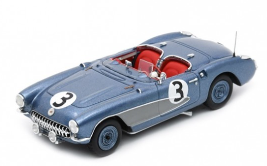 CHEVROLET CORVETTE C1 V8 SEBRING 12H 1956 SPARK 1/43°