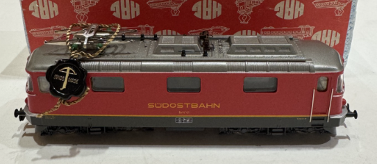 SUDOSTBAHN LOCOMOTIVE ELECTRIQUE N°157 HAG 1/87°