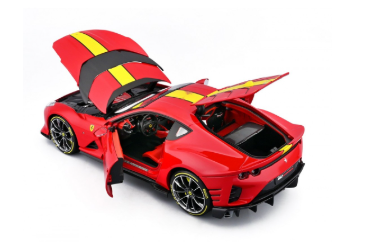 FERRARI 812 COMPETIZIONE 2021 ROUGE BBURAGO 1/18°