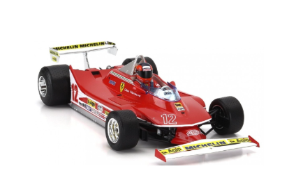FERRARI 312 T4 VILLENEUVE WIN KYALAMI GP 1979 GP BURAGO 1/18°