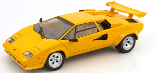 LAMBORGHINI COUNTACH LP5000S 1985 QV ROUGE KK SCALE 1/12