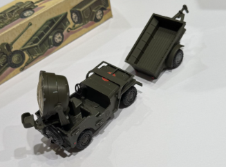 JEEP REMORQUE GEVARM 1/43°