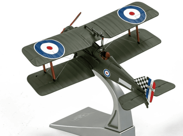 ROYAL AIRCRAFT FACTORY SE5a D6864 MAJOR KEITH LOGAN GRID CADWELL RAF CORGI 1/48°