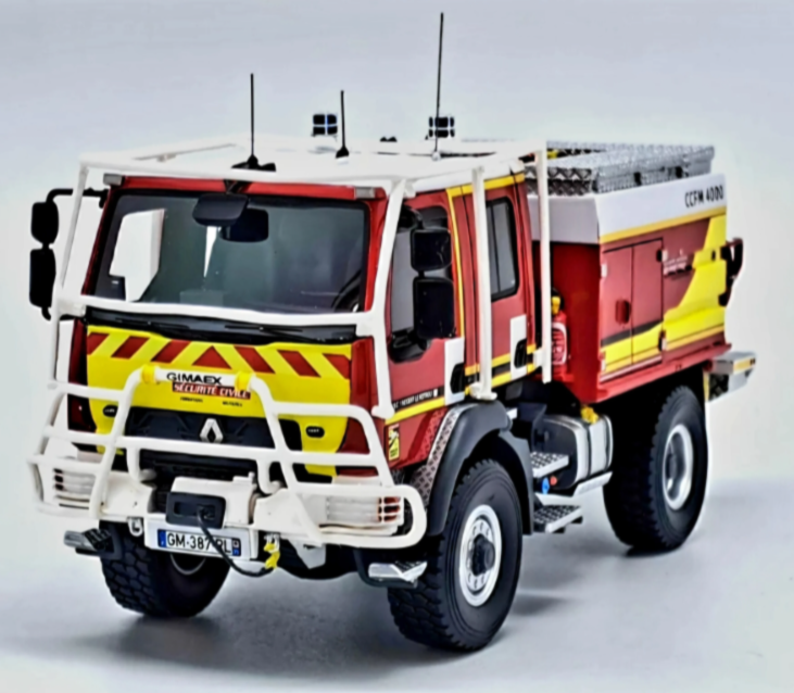 RENAULT D14 4X4 GIMAEX CCF SECURITE CIVILE ALERTE 1/43