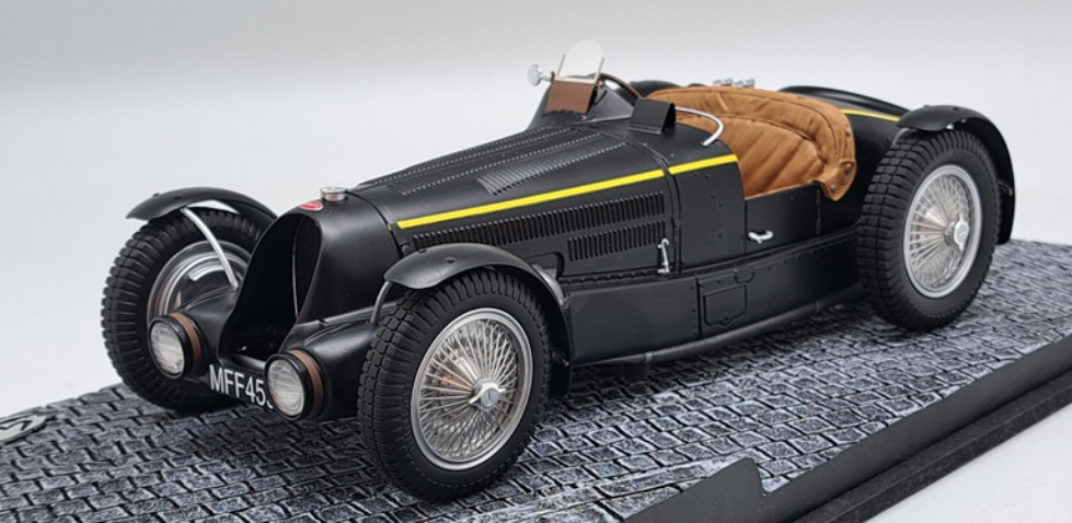 BUGATTI TYPE 59 1934 "ROI DES BELGES - LÉOPOLD III" PANTHEON 1/18°