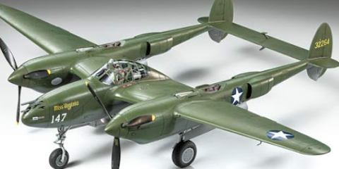 LOKHEED P-38F/G LIGHTNING TAMIYA 1/48