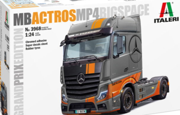 MB ACTROS MP4BIGSPACE ITALERI 1/24°