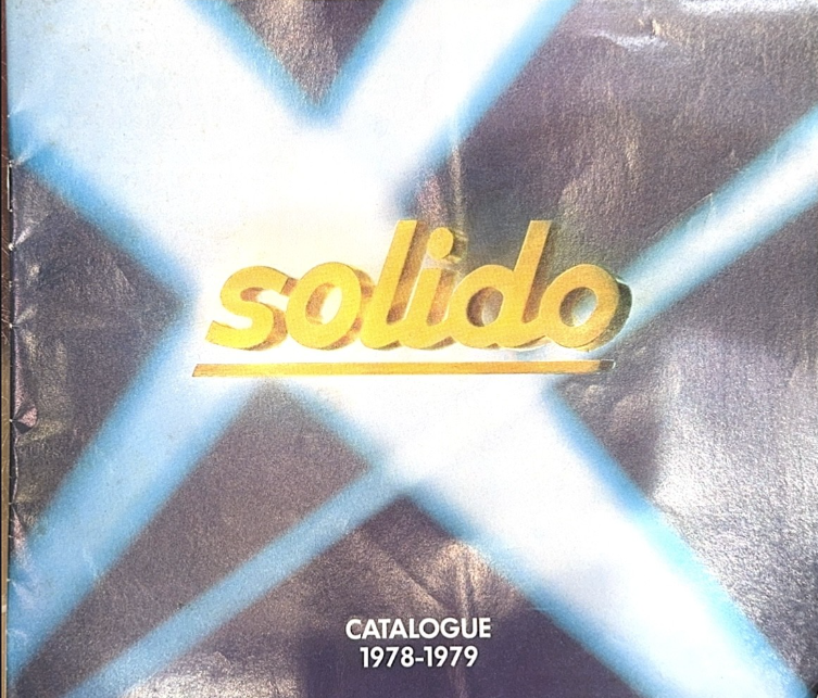 CATALOGUE SOLIDO 1978-1979