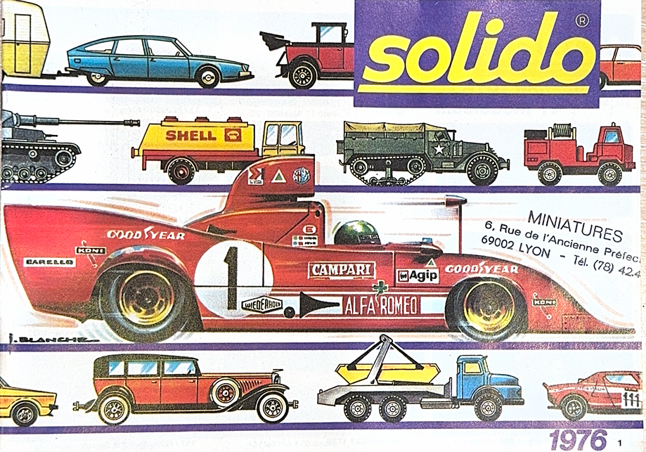 CATALOGUE SOLIDO 1976