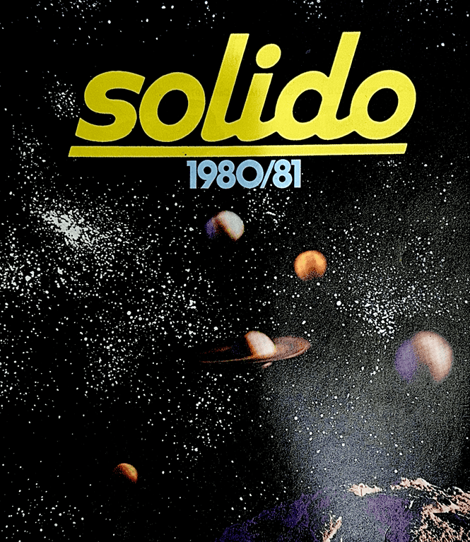 CATALOGUE SOLIDO 1980/81