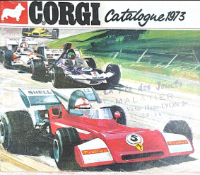 CATALOGUE CORGI 1973