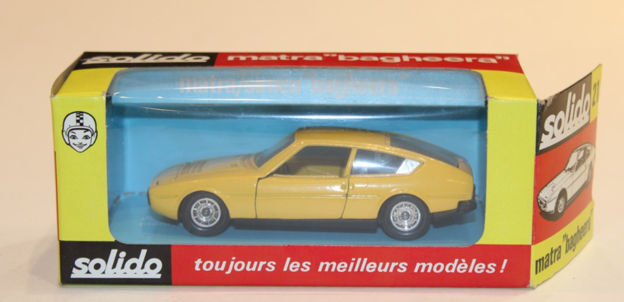 MATRA/SIMCA BAGHEERA SOLIDO 1/43°