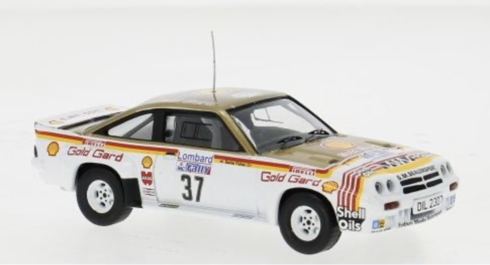 OPEL MANTA 400 #37 RAC RALLY 1984 IXO 1/43°