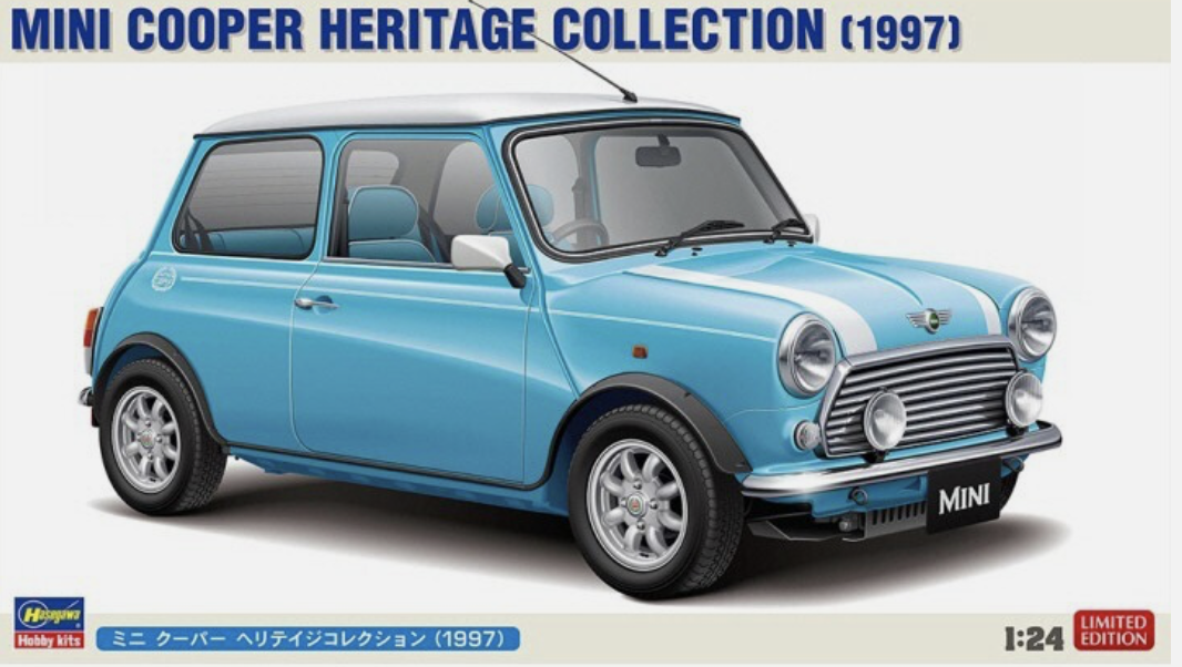 MINI COOPER HERITAGE COLLECTION 1997 HASEGAWA 1/24°